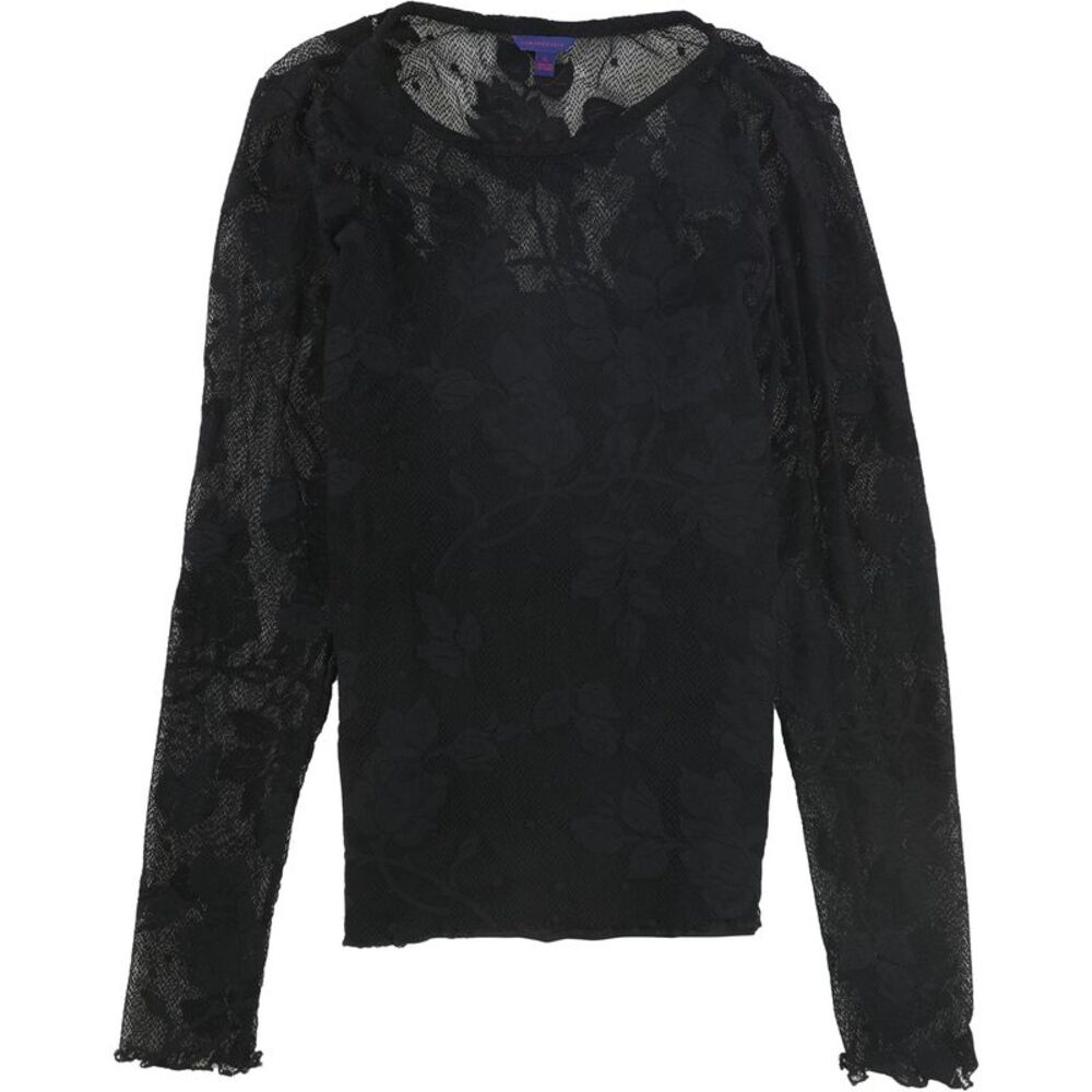 Aeropostale Womens Juniors Fitted Lace Shell Blouse, NWT